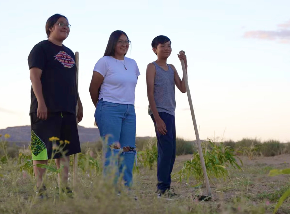 Photo of Hopi 4-H Health Living Ambassadors.