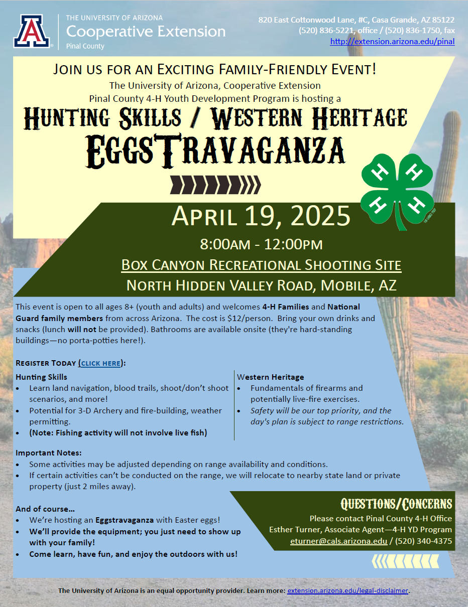 Hunting Skills / Western Heritage EggStravaganza UA Cooperative