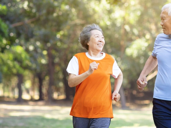 Photo of people jogging