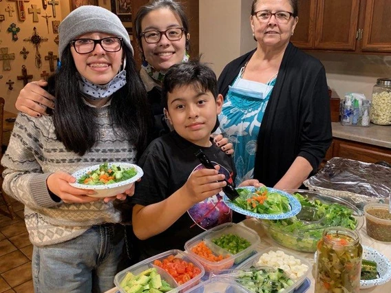 Family Sunday meal