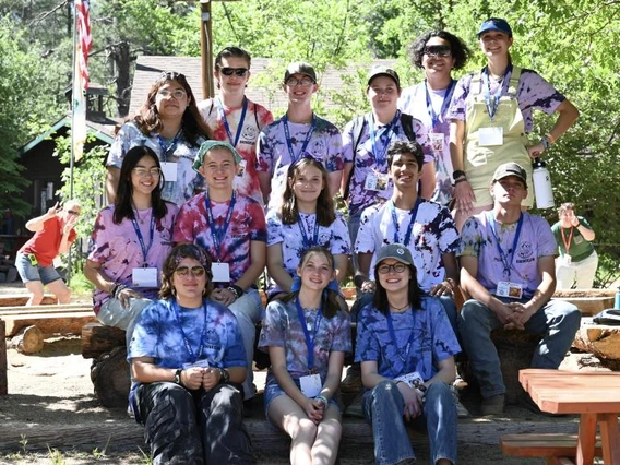 4-h teens at leadership camp