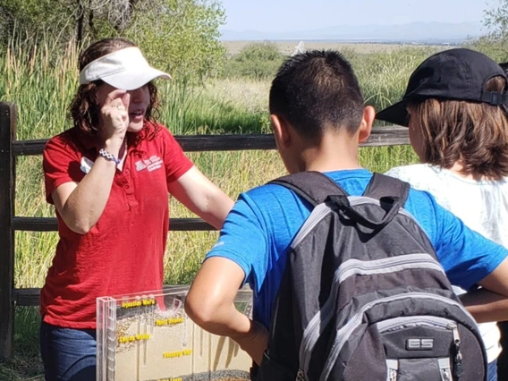 chise County Water Wise instructor teaching class