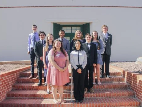 4-H youth group photo