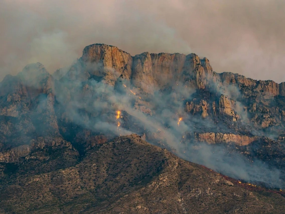 Big Horn fire Santa Catalina Mountains in Tucson Arizona