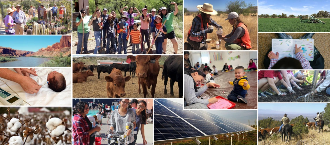 Cooperative Extension photo collage