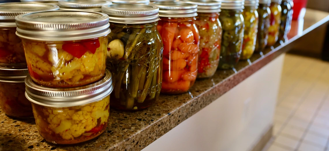 Photo of canned food