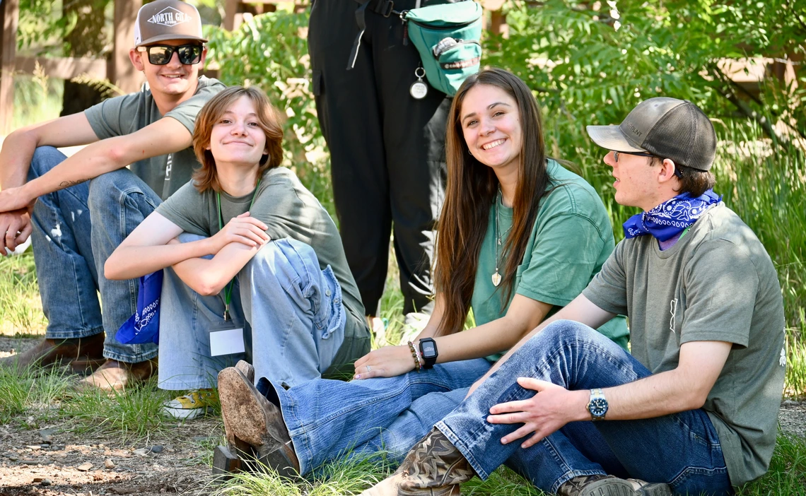 Photo of 4-H campers