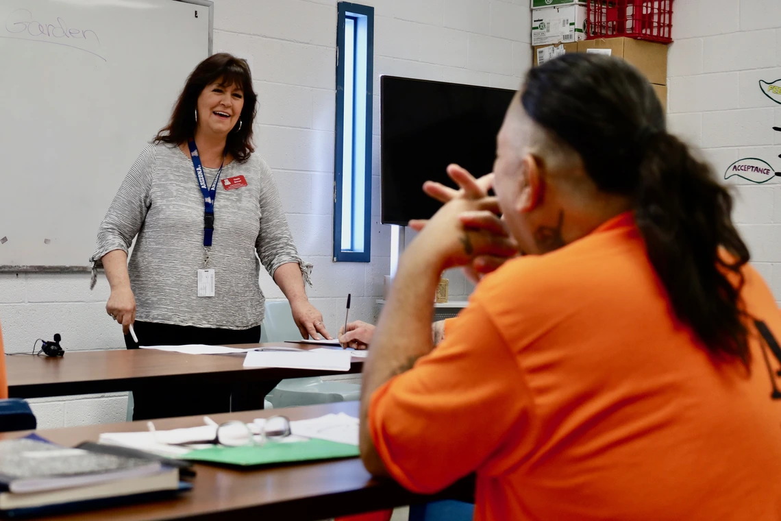 instructor teaching class