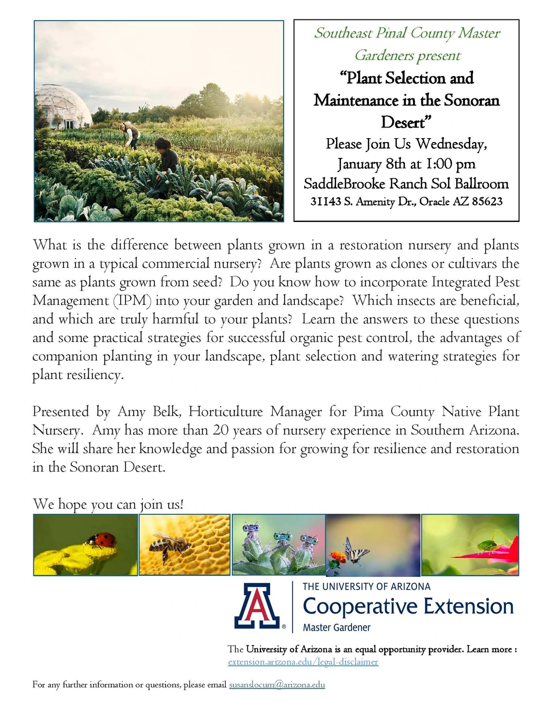 Master Gardener Flyer