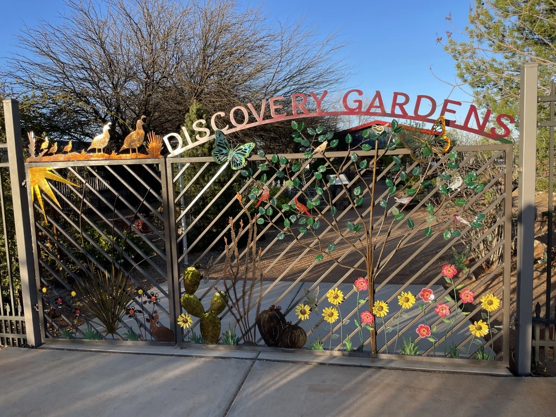 discovery garden entrance