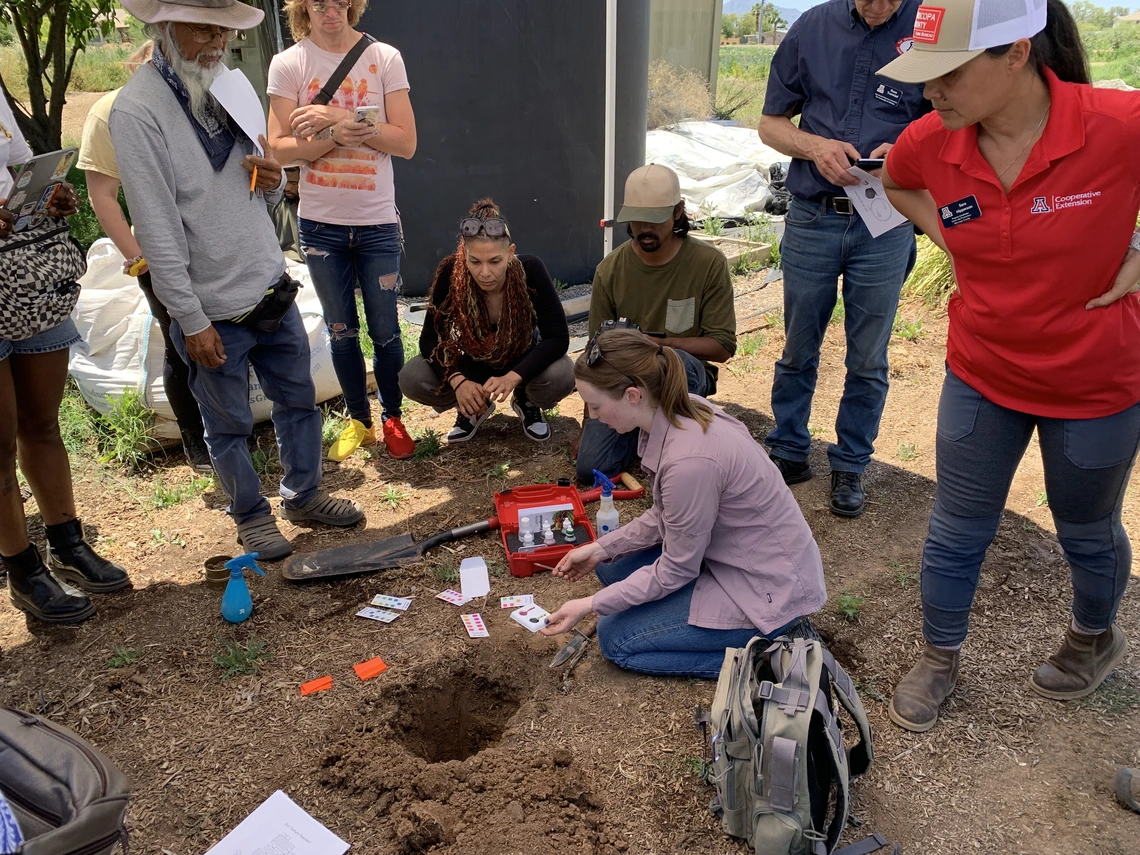 soil ph demonstration