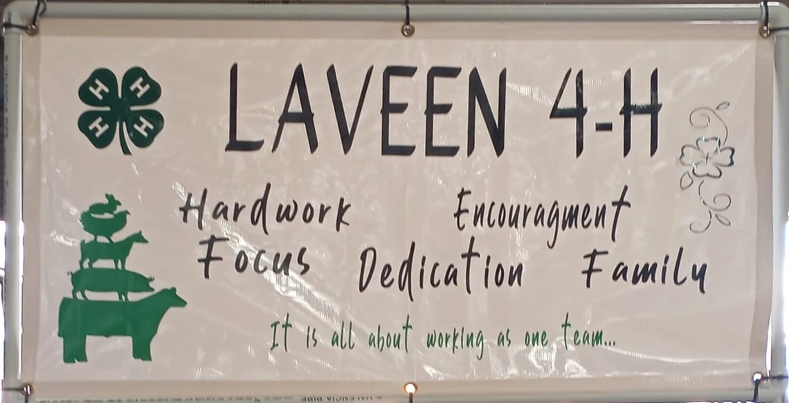 laven 4-H banner