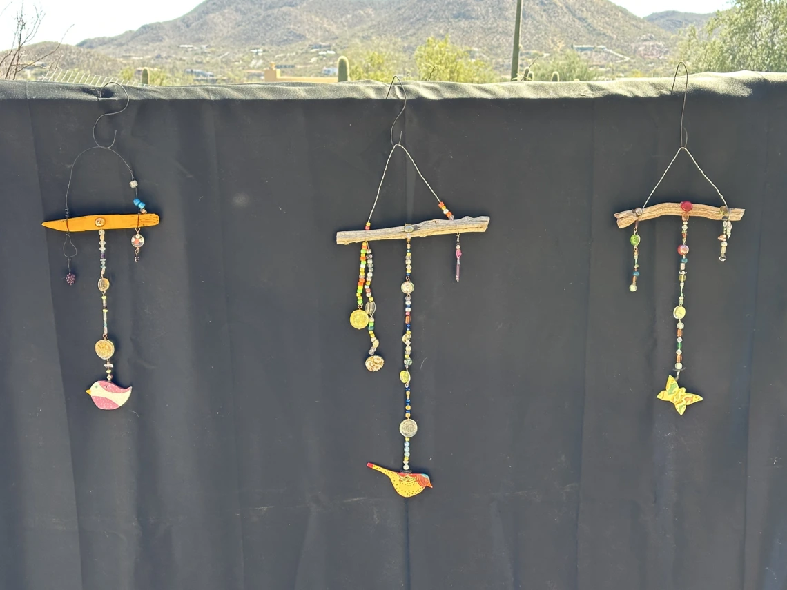 A few design options for suncatchers