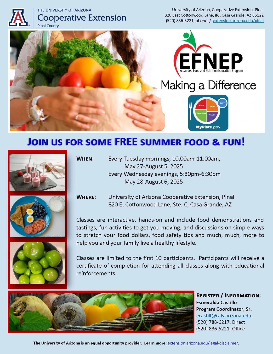 Summer EFNEP Flyer
