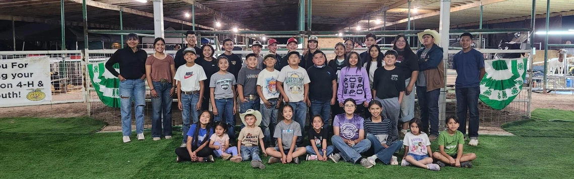 2025 Navajo Nation Jr Livestock group photo