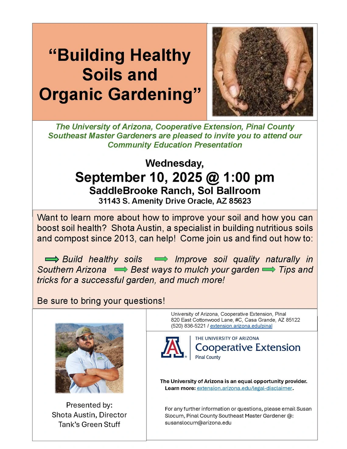 Master Gardener Flyer