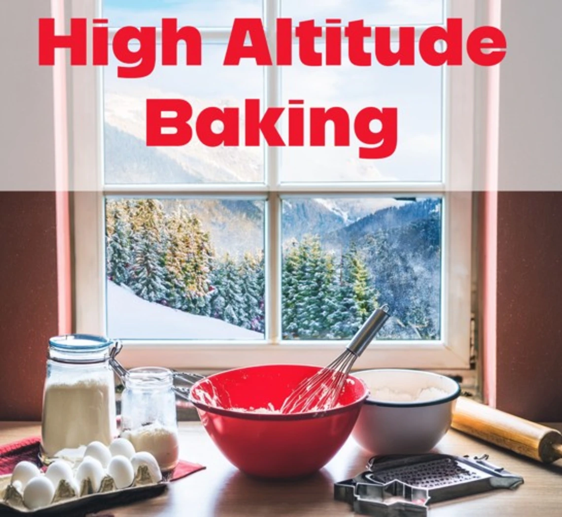 Mixing bowl with flour in , eggs, rolling pin