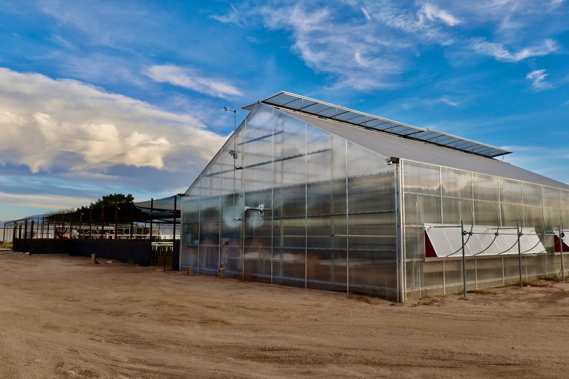 Photo of a greenhouse
