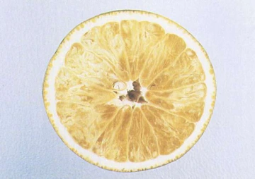 A granulated orange.