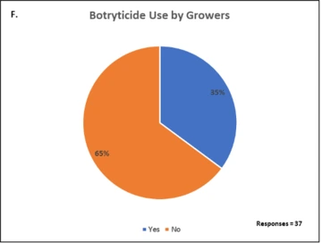 graphic Botryticide Use by Growers