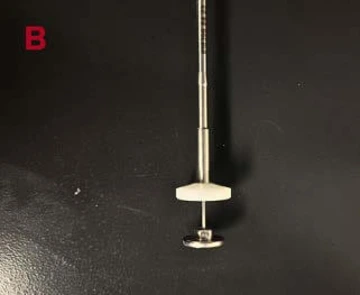 self-lock artificial insemination gun