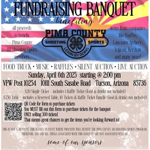 VFW / Pima County 4-H Fundraiser Flyer