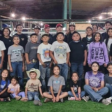 2025 Navajo Nation Jr Livestock group photo